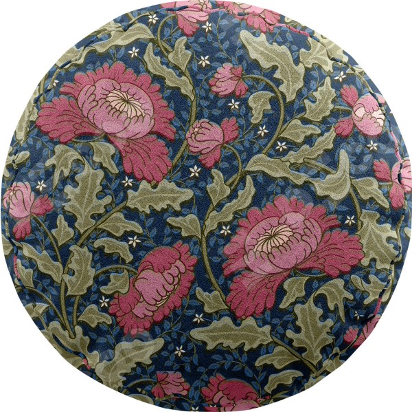 Подушка круглая Cortin «Розовые цветы»