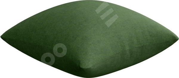 Подушка квадратная «Кортин» канвас зелёный