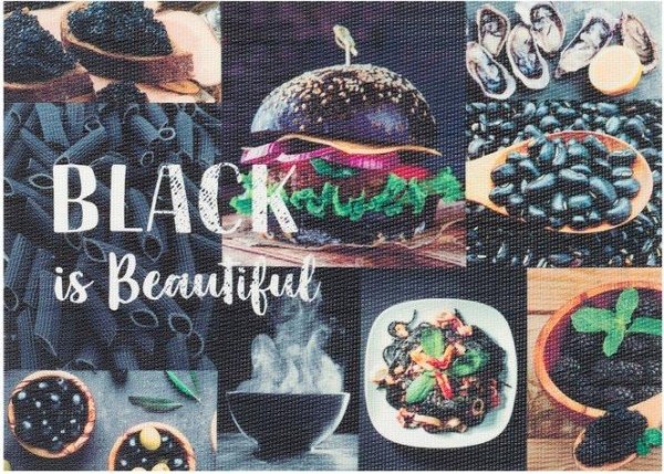 Салфетка на стол "BLACK is Beautiful" 29*40 см